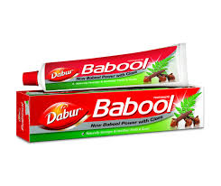 DABUR BABOOL 175GM+FREE TOOTH BRUSH WORTH RS.15/-